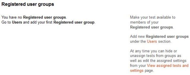 Register users group