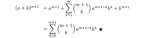 Pembuktian Teorema Binomial dengan Induksi Matematika 
