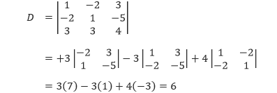 Menyelesaikan Sistem Persamaan Linear Menggunakan Determinan Dan Aturan Cramer Pendidikan Matematika Laman 3